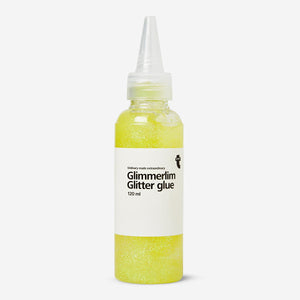 GLUE GLITTER 120ML YELLOW
