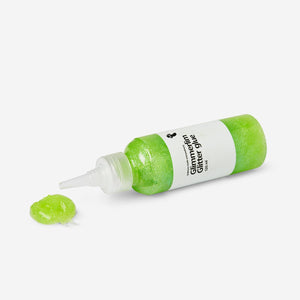 GLUE GLITTER 120ML GREEN