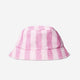 Pembe Çizgili Bucket Şapka
