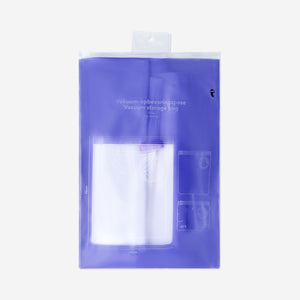 BAG FOR CLOTHES W VACUUM COMPRESSION 50X70CM 1PC