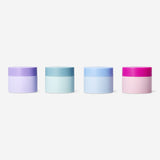 CONTAINERS FOR TRAVEL W STICKERS IN EVA BAG 20G 4PC