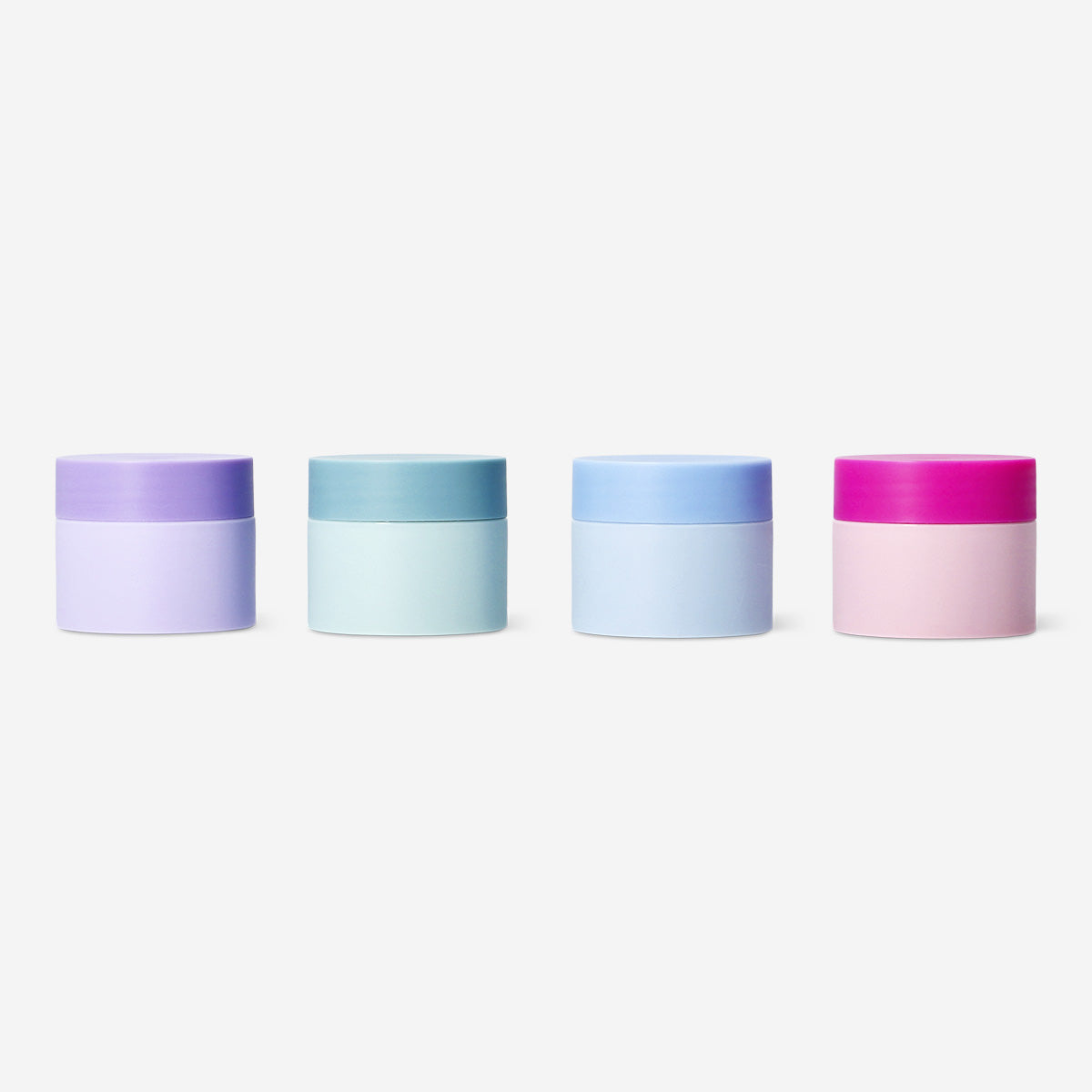 CONTAINERS FOR TRAVEL W STICKERS IN EVA BAG 20G 4PC