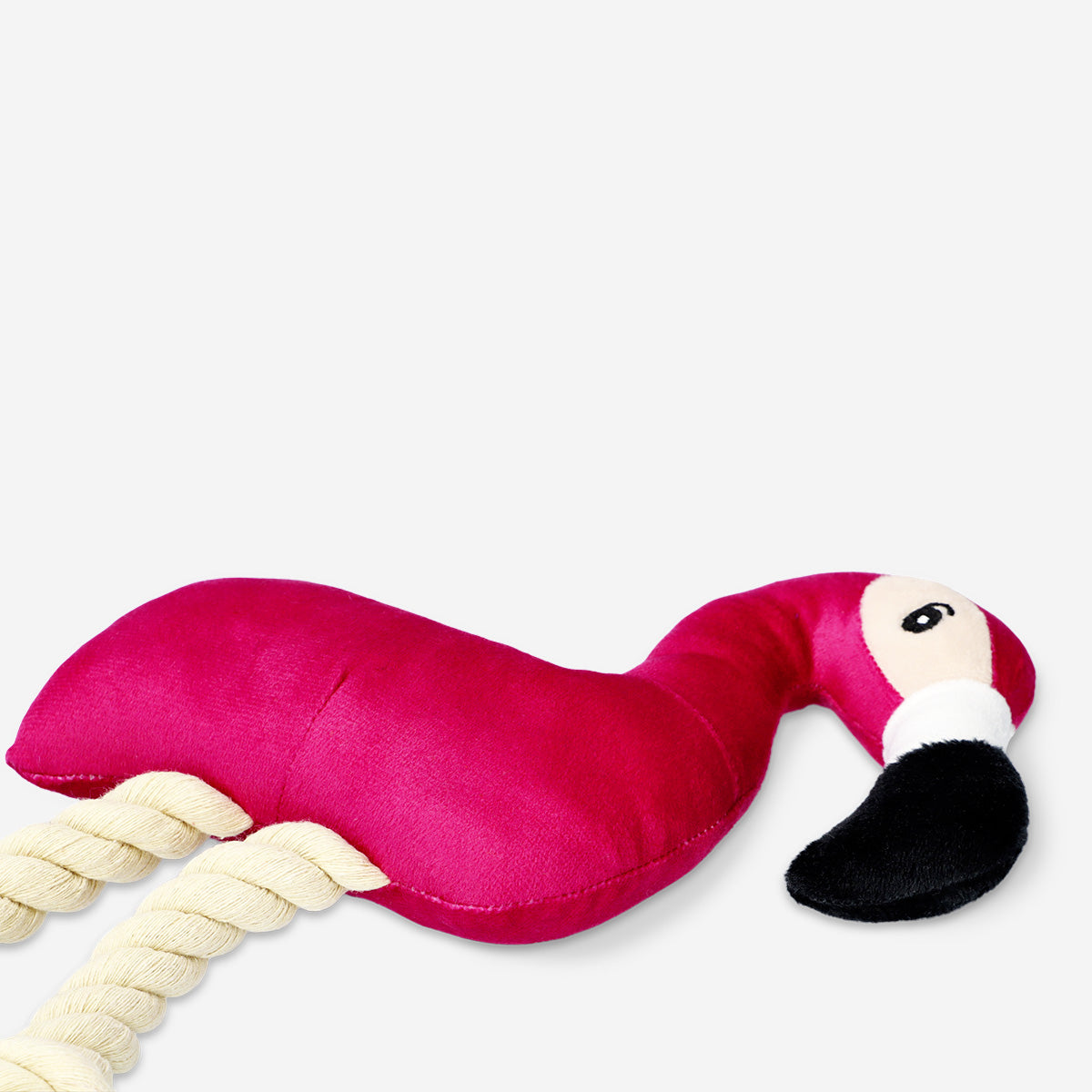 Pembe Flamingo Şeklinde Çiğneme Oyuncağı