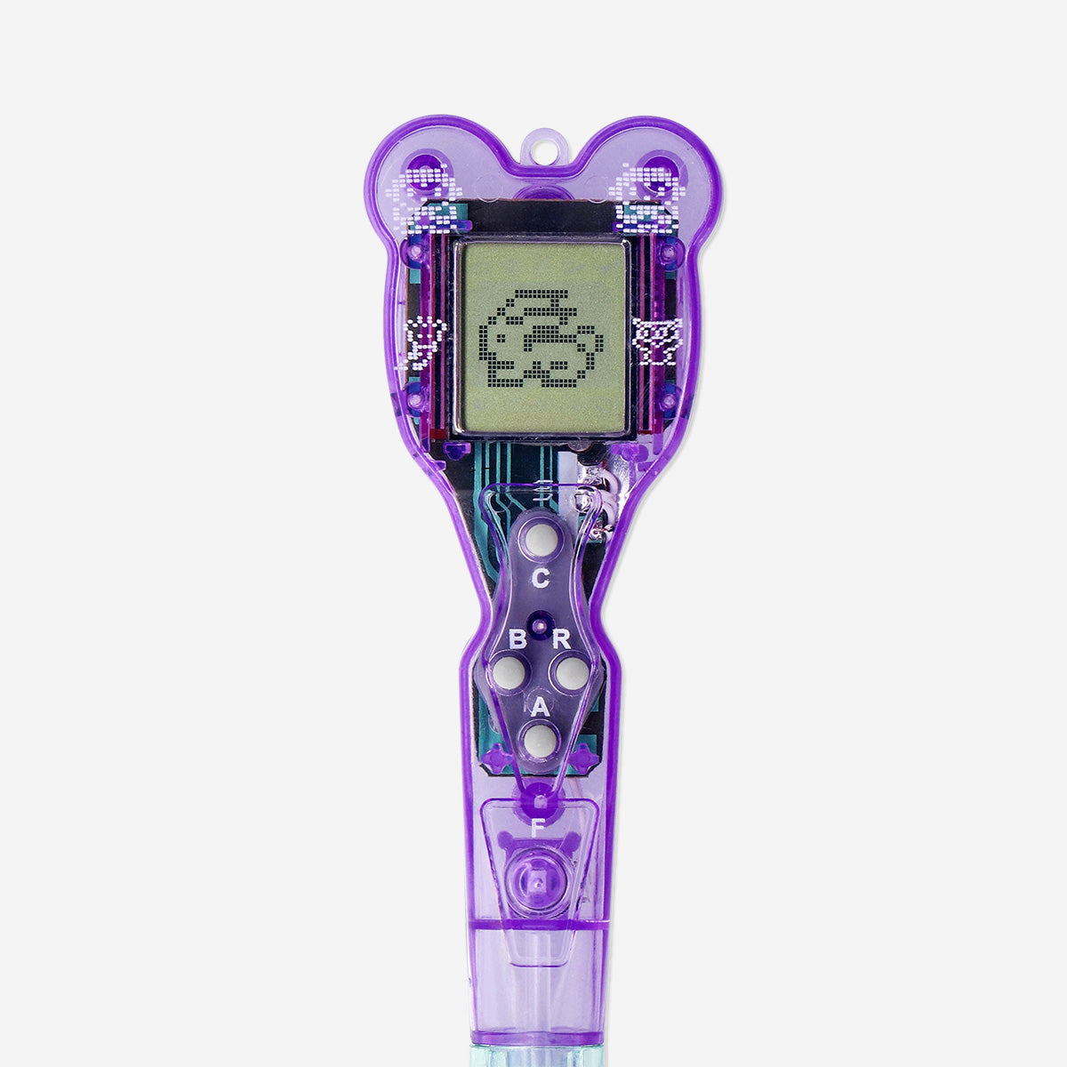 PEN WITH GAMES PURPLE