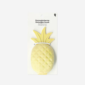 Sarı Ananas Şeklinde Elektrokaplama Saç Fırçası