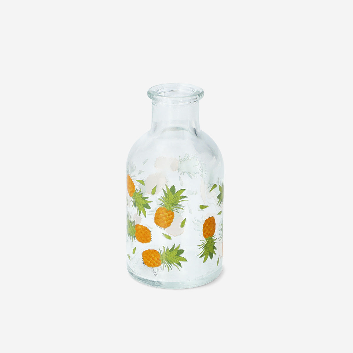 VASE DIA 5,5CM PRINT PINEAPPLE