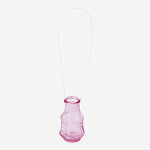 Pembe Mini Cam Vazo