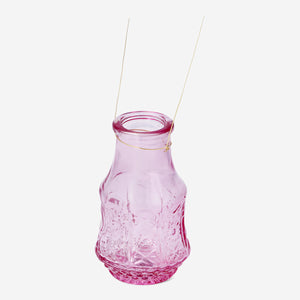 Pembe Mini Cam Vazo