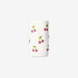 VASE WITH EMBOSSED CHERRIES