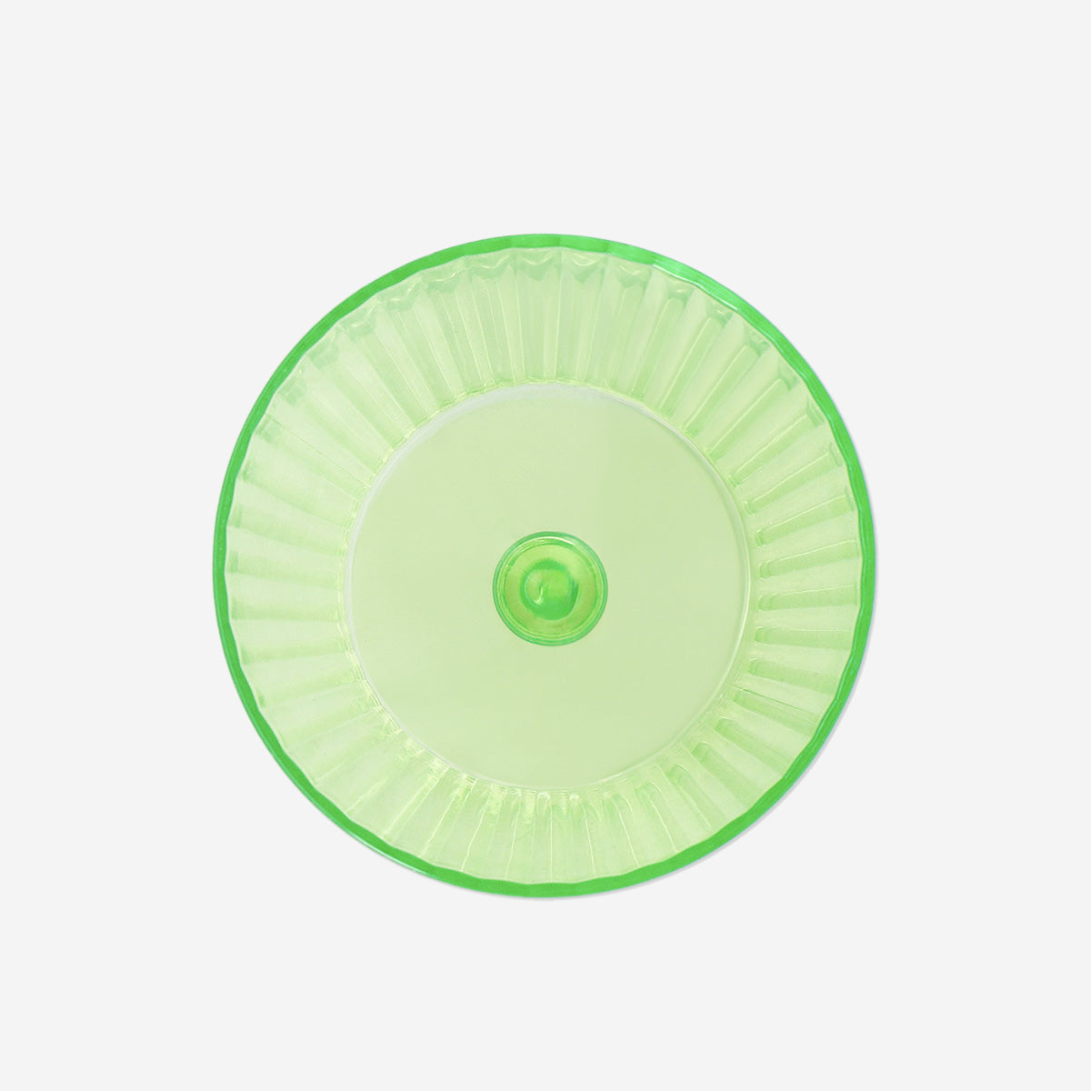 WINE GLASS PLASTIC GREEN COLOR
