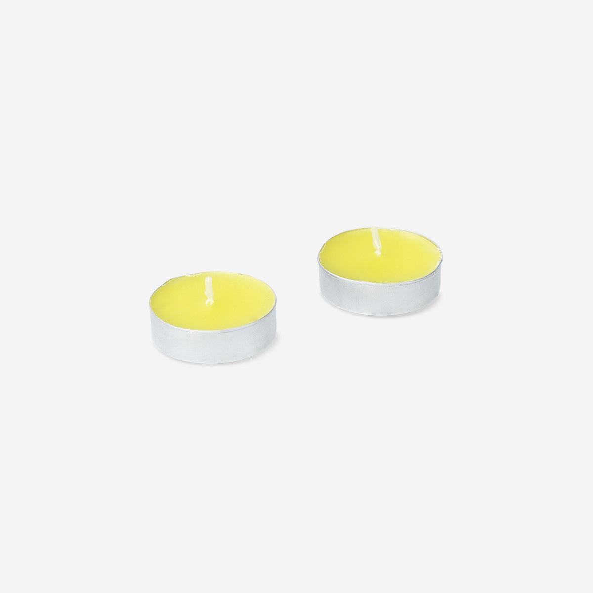 18'li Yeşil Çay ve Narenciye Kokulu Tealight Mum
