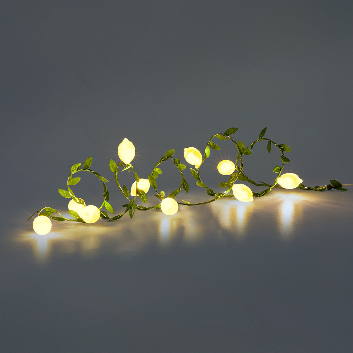 STRING LIGHT 10 PCS LED RECYCLED LEMONS