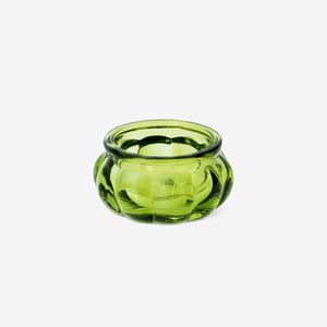 Yeşil Küçük Cam Tealight Mumluk