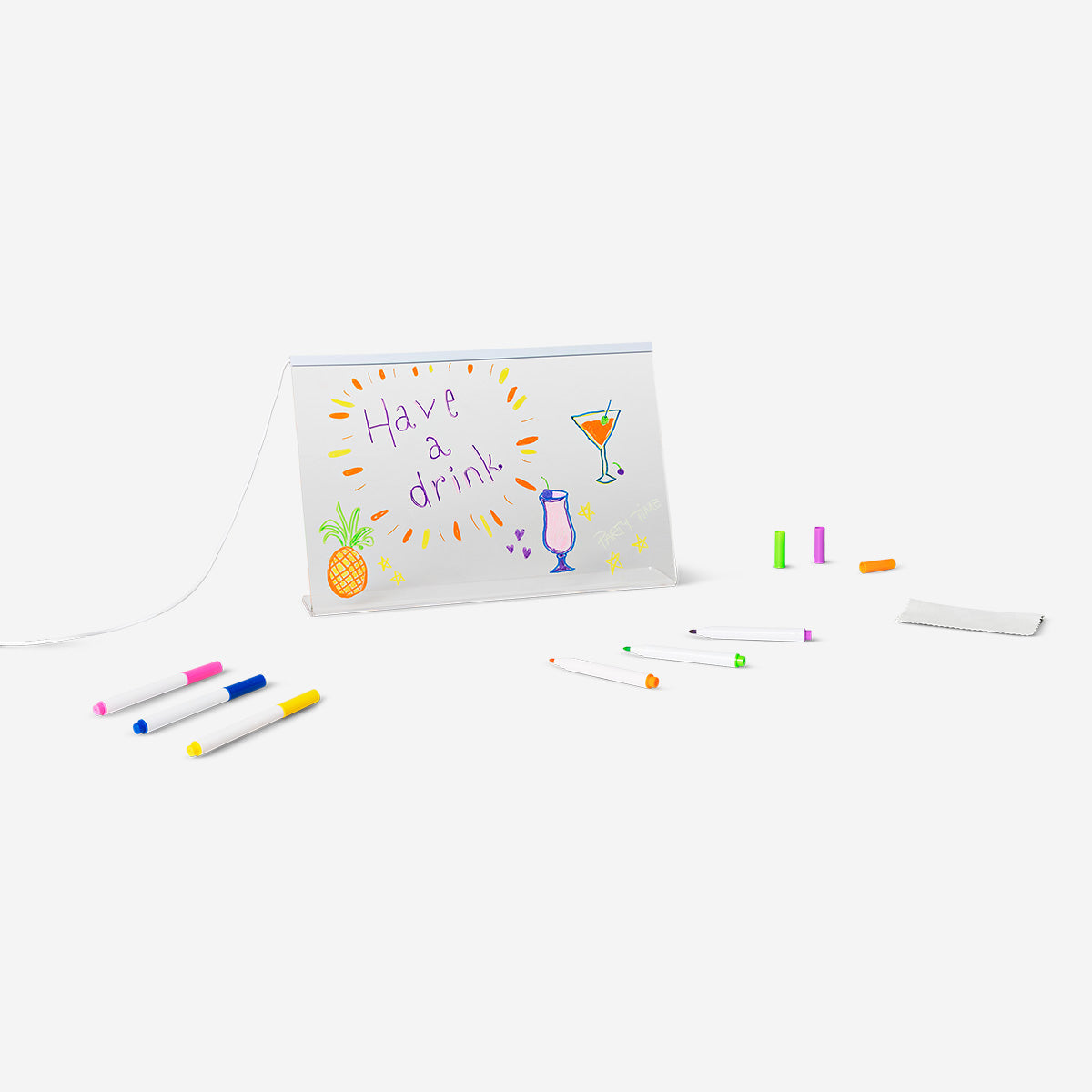 DRAWING SCREEN WITH LIGHT