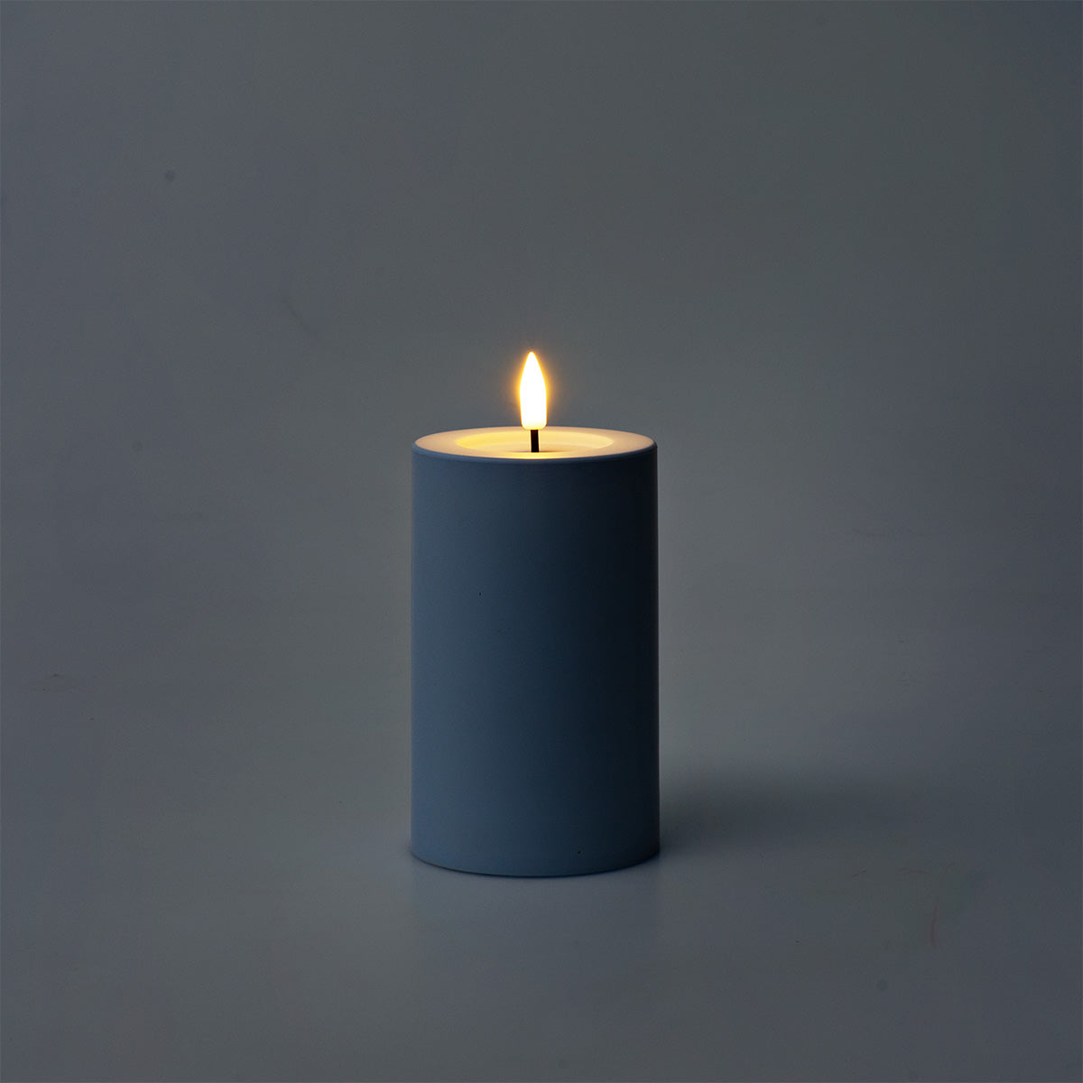 Mavi LED Mum 12,5 cm x 7,5 cm
