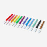 BRUSH MARKERS 12PCS