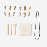 NECKLACE WITH EXCAVATION KIT TEETH