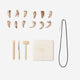 NECKLACE WITH EXCAVATION KIT TEETH