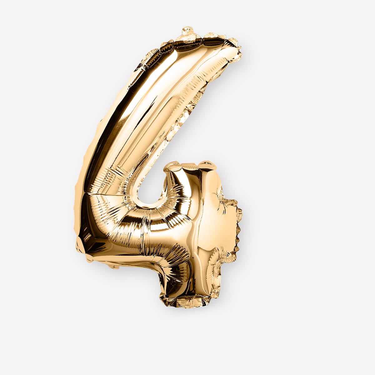 BALLOON FOIL 4 GOLD 35 CM