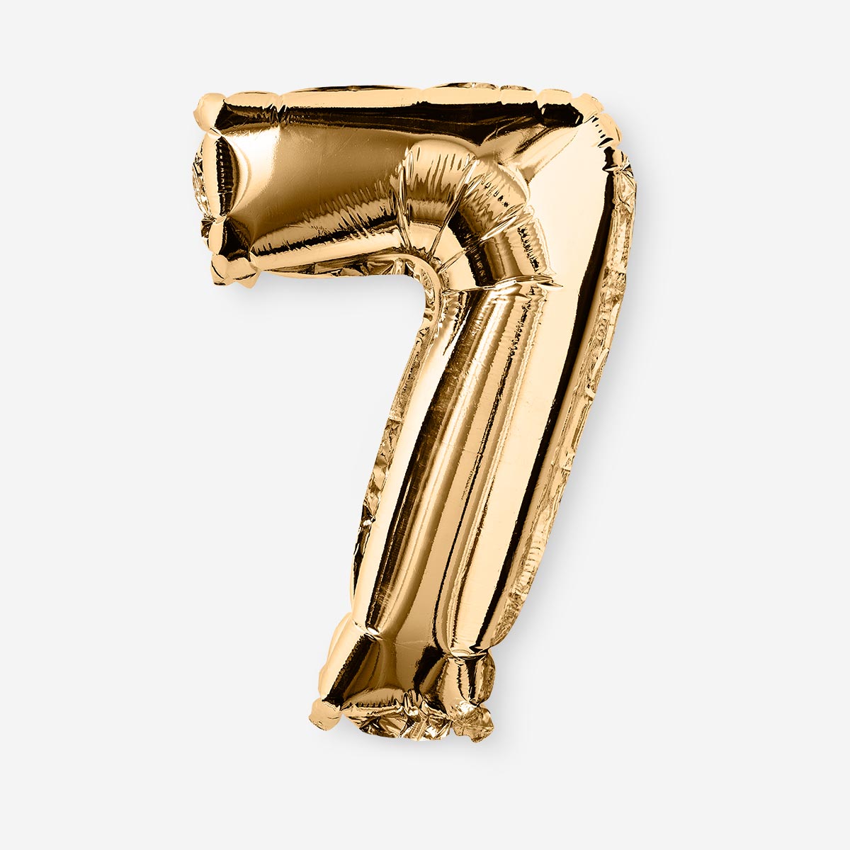 BALLOON FOIL 7 GOLD 35 CM