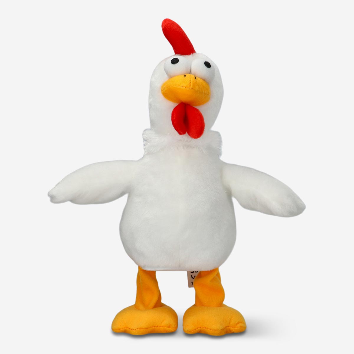 CHICKEN SINGING AND DANCING WHITE