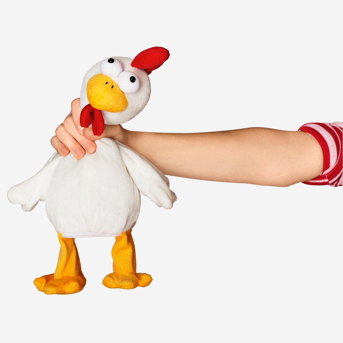 CHICKEN SINGING AND DANCING WHITE