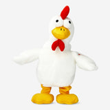 CHICKEN SINGING AND DANCING WHITE