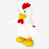 CHICKEN SINGING AND DANCING WHITE
