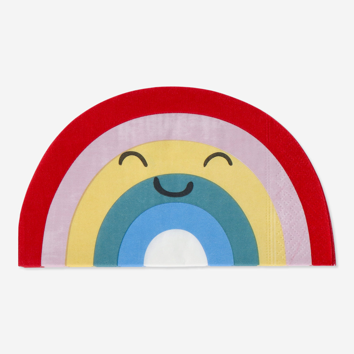 NAPKINS SHAPED RAINBOW
