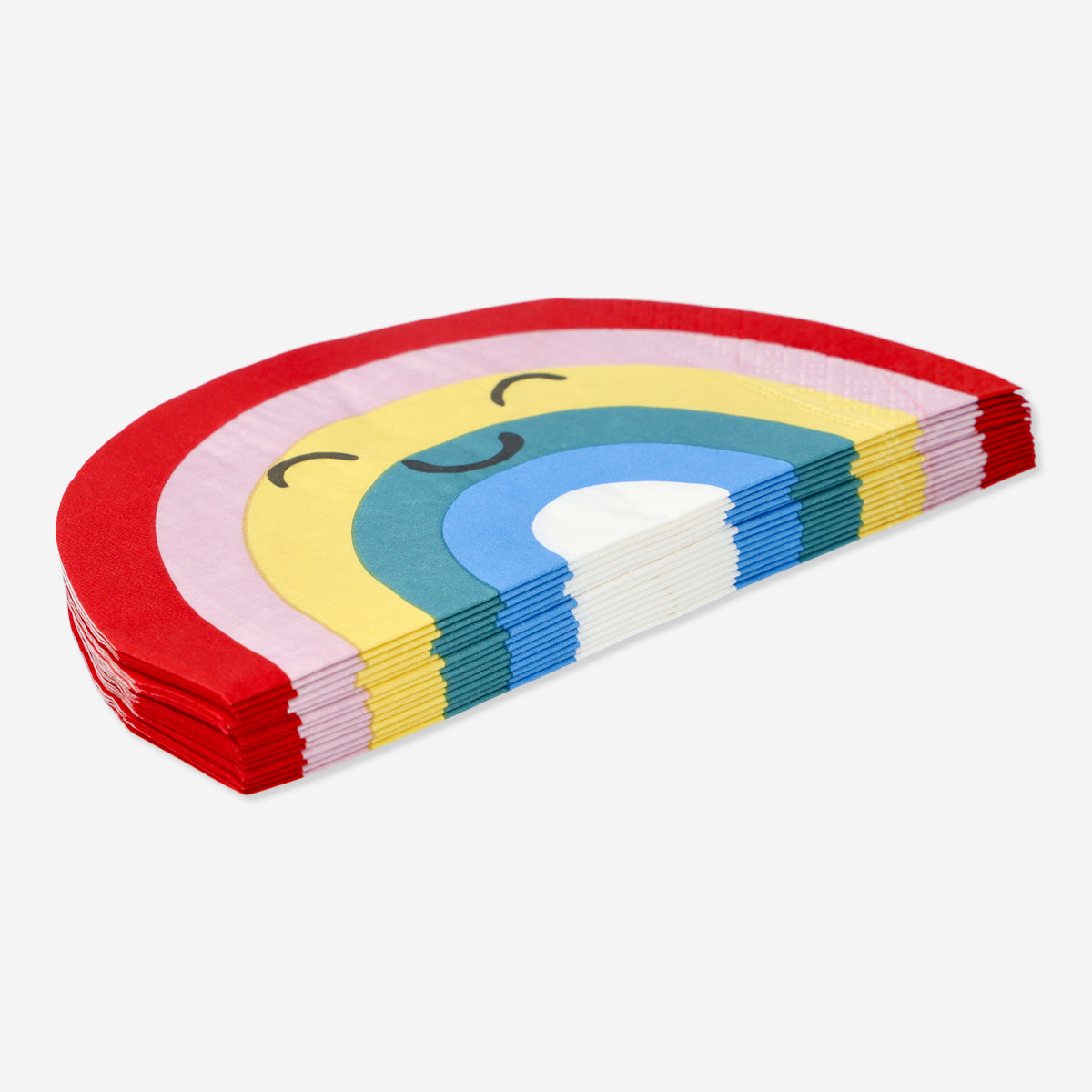 NAPKINS SHAPED RAINBOW
