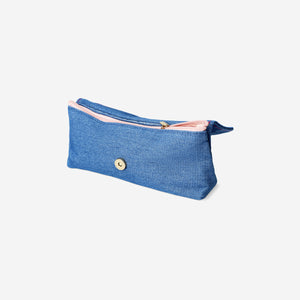 Mavi Denim Kalem Kutusu