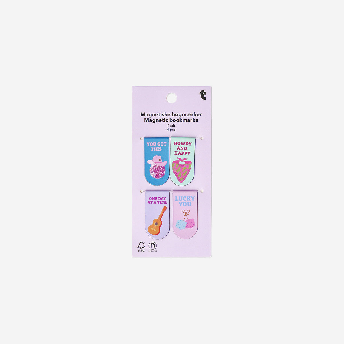 BOOKMARKS MAGNETIC 4 PCS