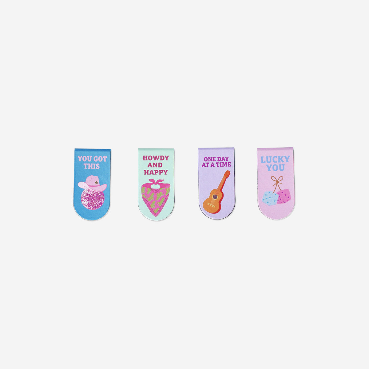 BOOKMARKS MAGNETIC 4 PCS