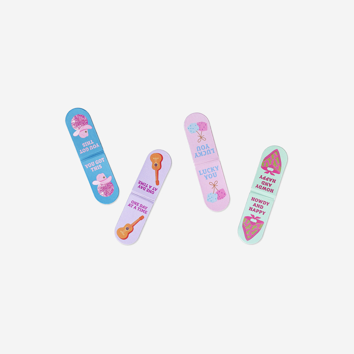 BOOKMARKS MAGNETIC 4 PCS