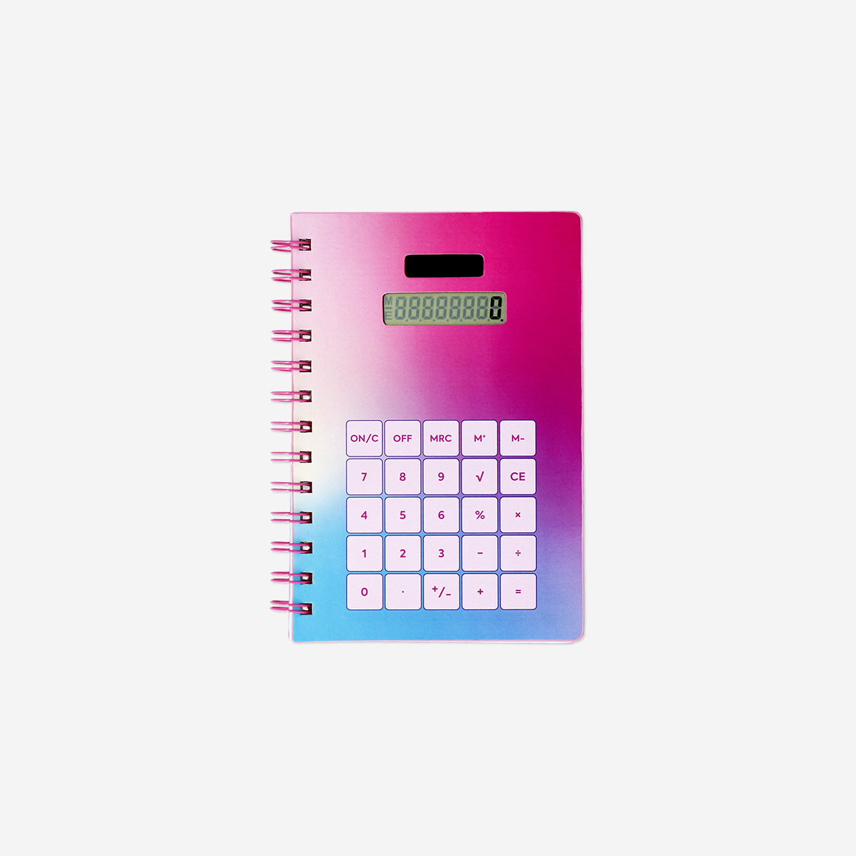NOTEBOOK W. CALCULATOR GRADIENT