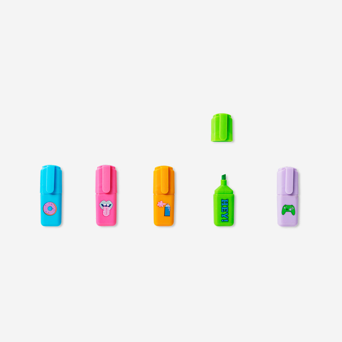 HIGHLIGHTERS MINI 5 PCS
