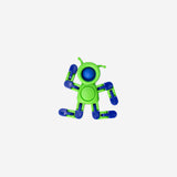 Yeşil Metal Astronot Oyuncak