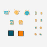DIY ROBOT ALIEN STAMPS