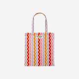 TOTE BAG WAVY STRIPES
