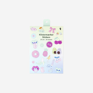 20 Sayfalı Eğlenceli Sticker Seti