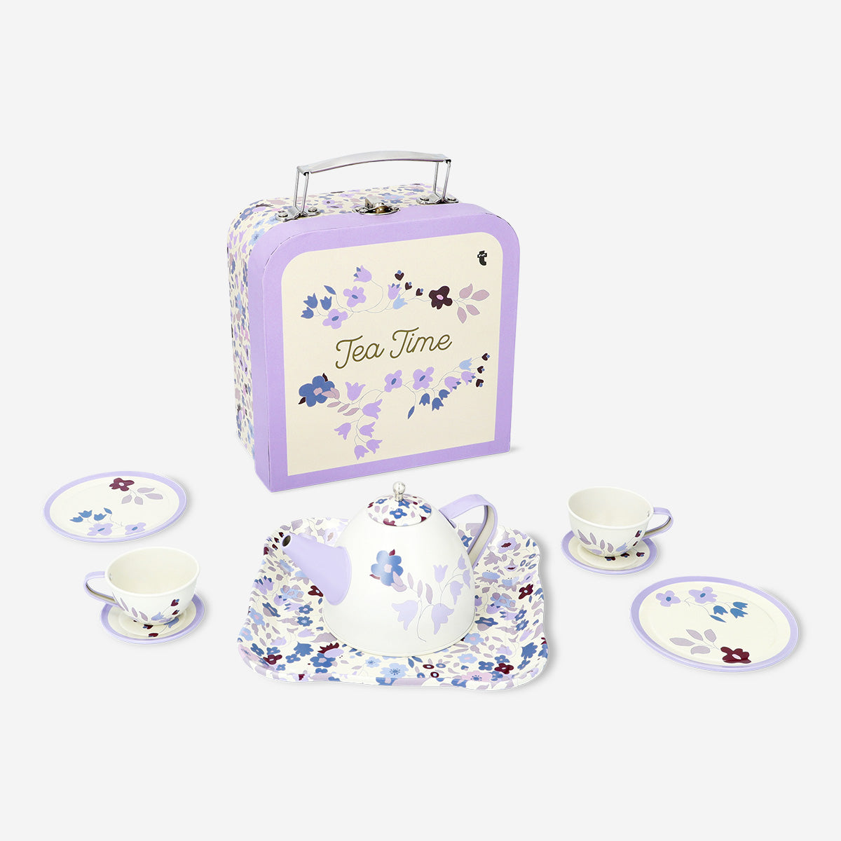 TEA SET METAL