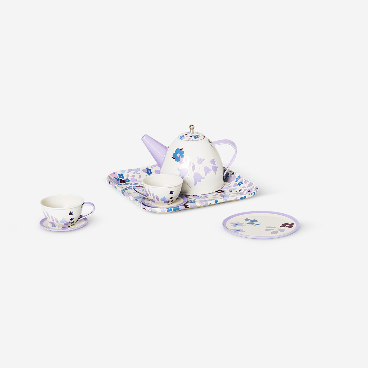 TEA SET METAL