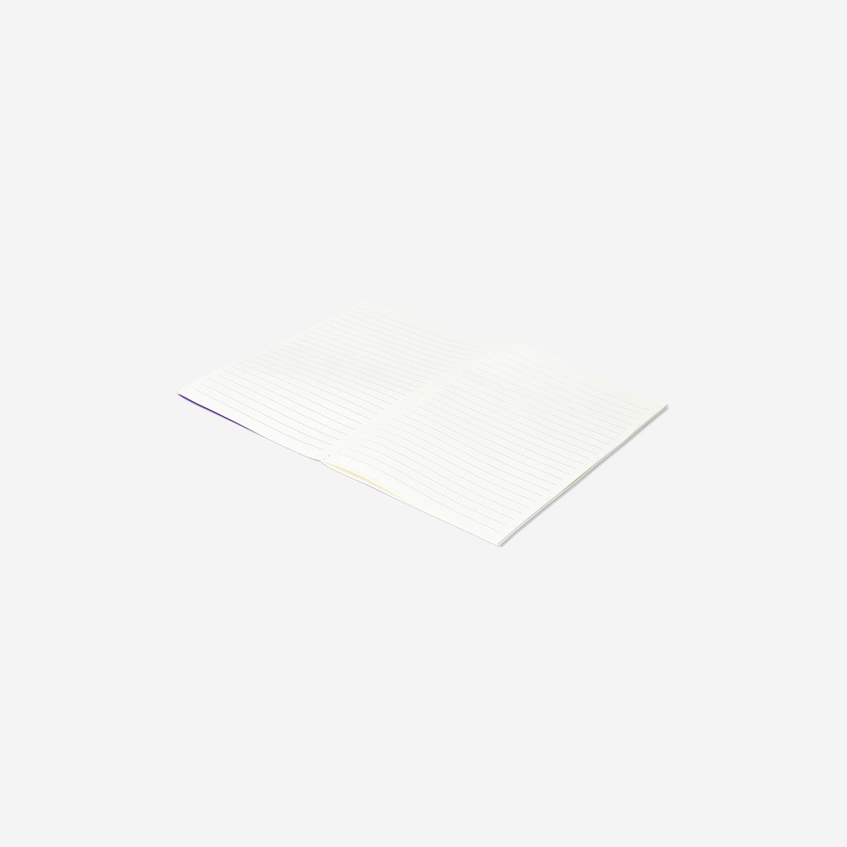 Kalp Desenli Mor A5 Defter