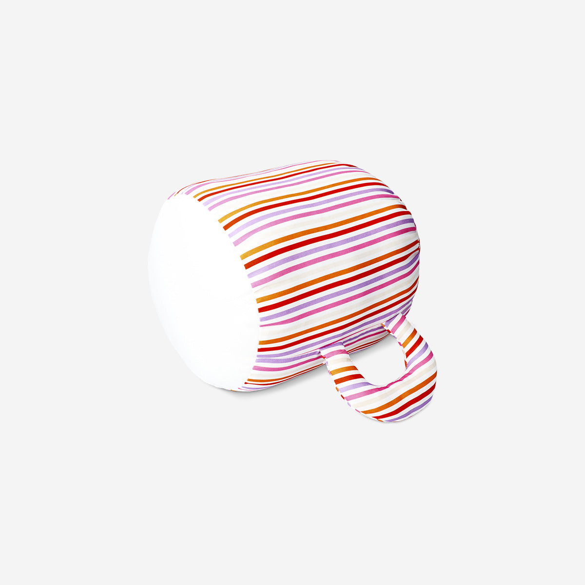 CUSHION AS MUG W STRIPES