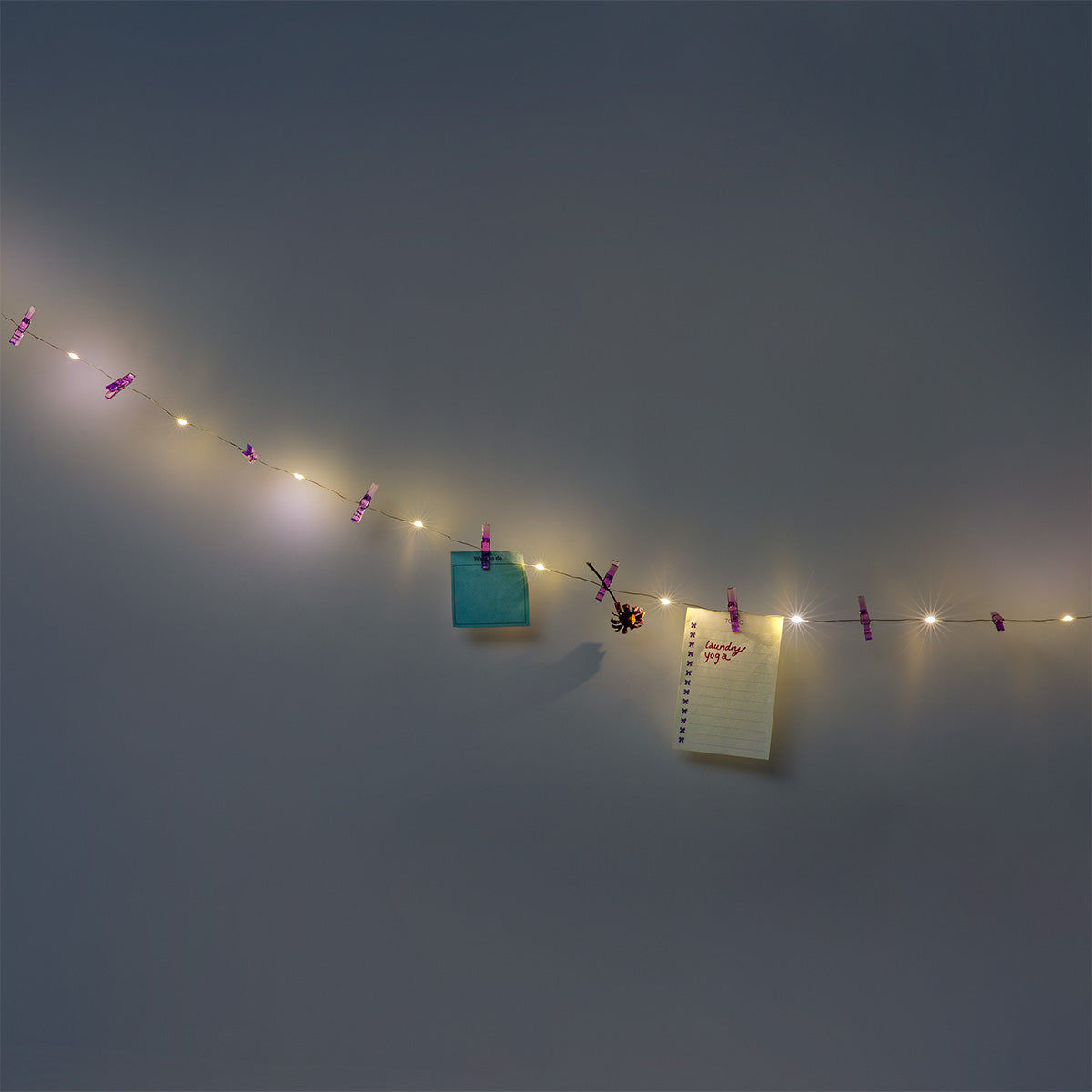 STRING LIGHT W. 20 LED PURPLE