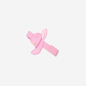 Pembe Kovboy Şapkası Şeklinde Kapı Askısı