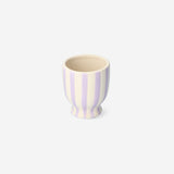 FLOWERPOT STRIPED SMALL PURPLE