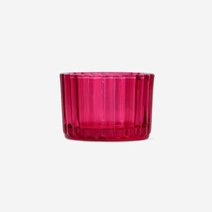 Pembe Cam Tealight Mumluk