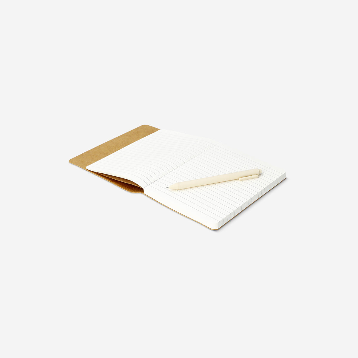 NOTEBOOK W PEN BEIGE