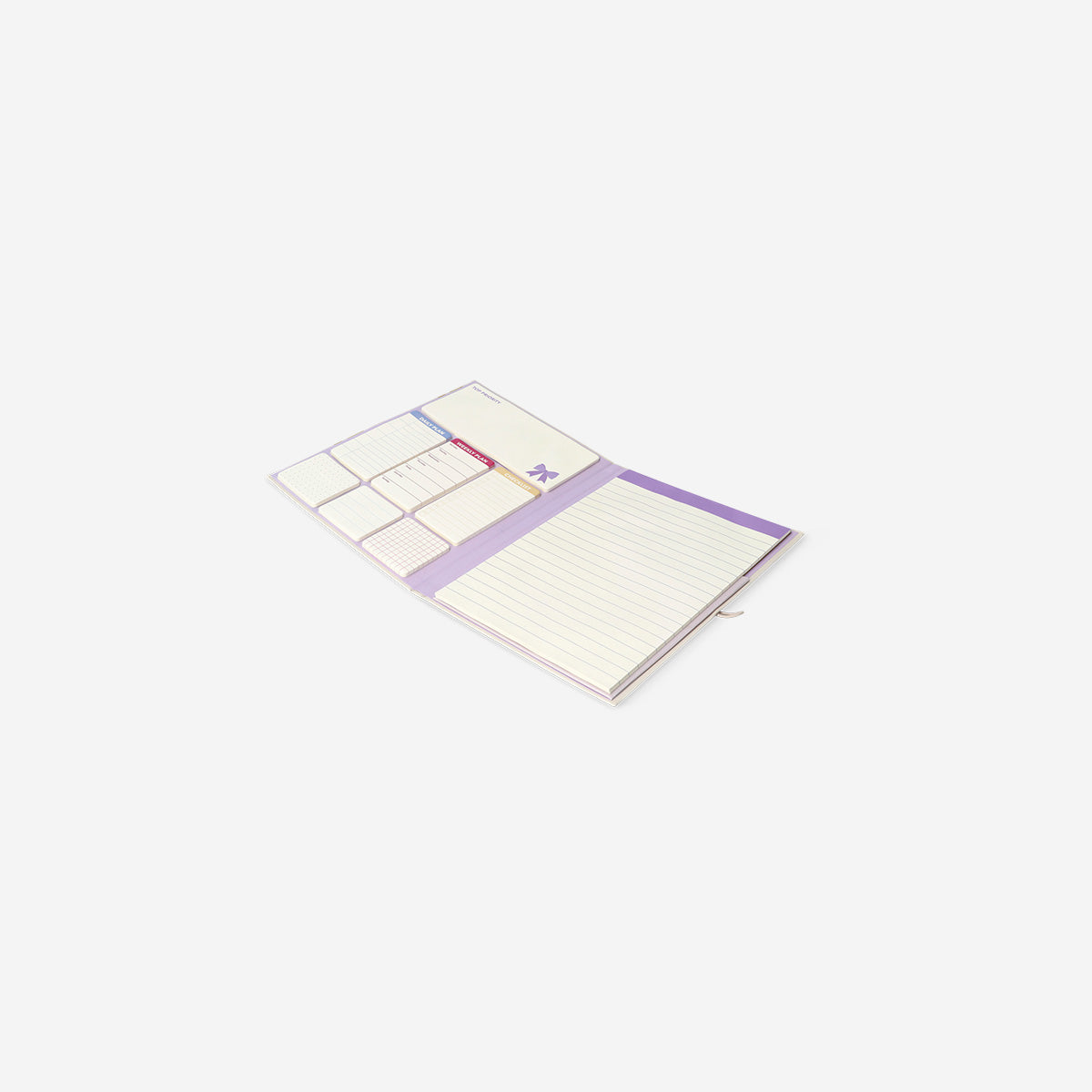 CLIPBOARD FOLDER W. REFILLABLE NOTEPAD B5